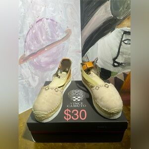 Vince Camuto Tan Espadrille Flats
